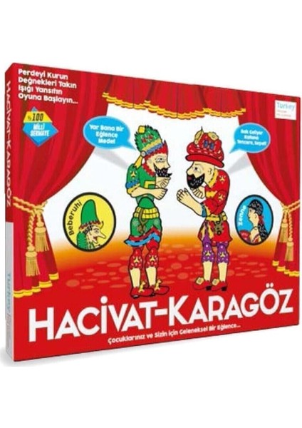 Kutulu Sahneli Hacivat Karagöz Oyun