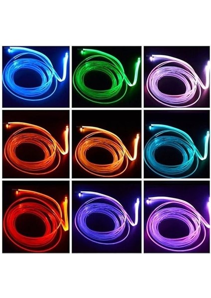Içi Atmosfer Ambiyans LED Neon Rgb Ip Neon App Kontrollü 5 Parça modelleri