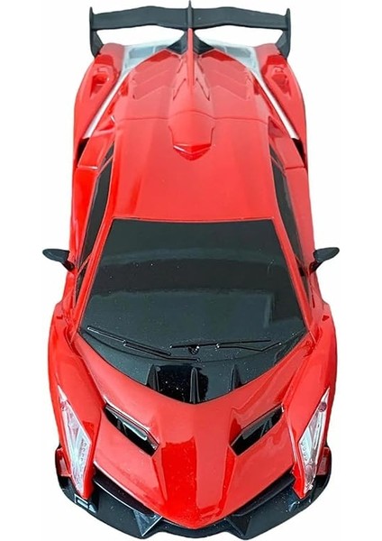 Kumandalı Pilli Işıklı Full Fonksiyon Şampiyon Araba 1:20 Ölçek Drift Arabası (Kırmızı) indirimleri