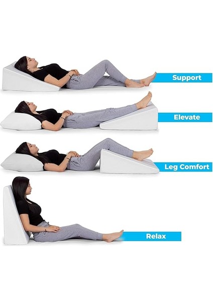 Köpük ve Ultra Rahat Üst Yüzeyli Uyku Için Yatak Kama Yastığı - Uyku Apnesi, Asit Reflü Rahatlatma, ve Ameliyat Sonrası Için Kama Yastık - Sırt Ağrısı Rahatlatma Için Köpük Kama Yastık modelleri