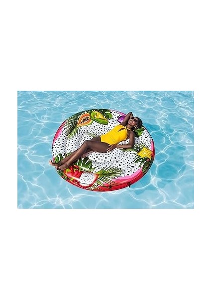 43720 Fruit Paradise Lüks Şişirilebilir Ada, D188, Iki Kişilik fiyatları