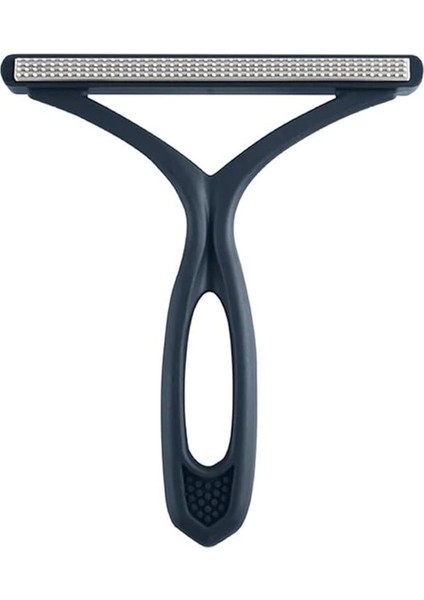 Kedi Köpek Tüy Toplayıcı Çift Taraflı Pamuk Tiftiği ve Tüy Toplama Fırçası (Lacivert)