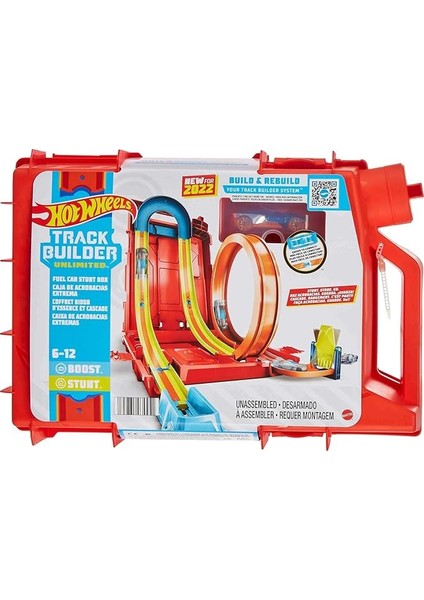 Wheels Track Builder Unlimited™ Benzin Bidonu Akrobasi Seti Hot Wheels Track Builder Unlimited™ Benzin Bidonu Akrobasi Seti, 6 Yaş ve Üzeri Çocuklar Için Hediye HDX78
