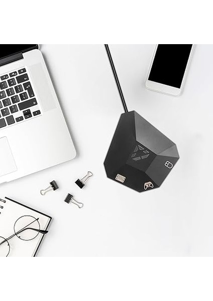 Klavye ve Fare Adaptörü: Adaptör Fare Klavye Ps4/ps3/xbox One/xbox 360/NS Switch Konsol Serisi, Klavye ve Fare Dönüştürücü, 1 Tip C ve 3 Micro-Usb Konsol Için indirimleri