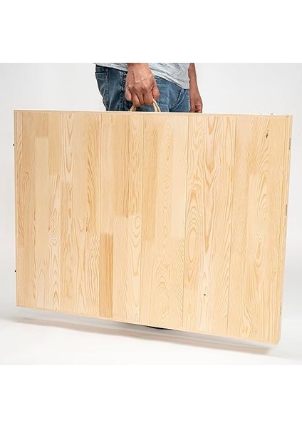 Katlanır Kamp, Piknik ve Bahçe Masası 75X200 cm - Ham Naturel Renk fırsatları