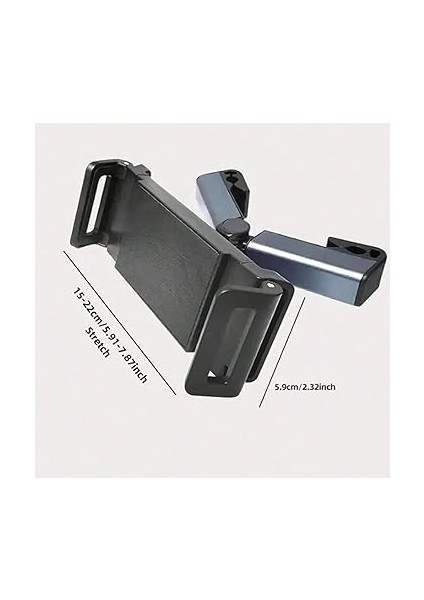 Koltuk Arkası Tablet Tutucu, Telefon Tutucu, Tablet/telefon Tutucu, 360° iPad Pro 12.9 Mini Air, Galaxy Tab A A7 S7, Switch, Surface, 4,7-12,9 Inch ile Uyumlu fırsatları