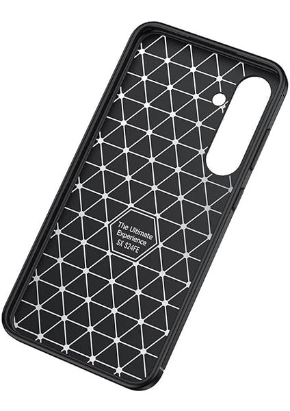 Samsung Galaxy S24 Fe ile Uyumlu Kılıf Siyah Karbon Silikon Orijinal (Samsung Galaxy S24 Fe ile Uyumlu, Siyah) fırsatları