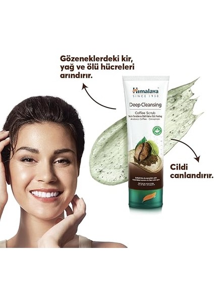 Since 1930 Deep Cleansing Derin Temizleme Etkili Gözenek Temizleyici Peeling Etkili Kahve Özlü Yüz Temizleyici Scrub 75 ml modelleri