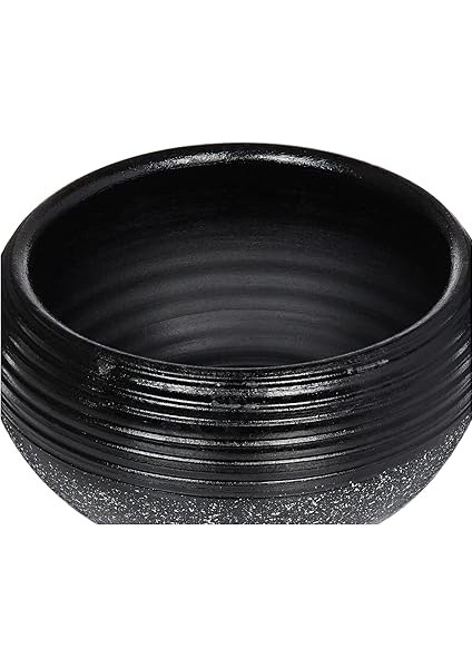 Siyah Granit Küp Aranjman Saksı, 4 Ayaklı modelleri