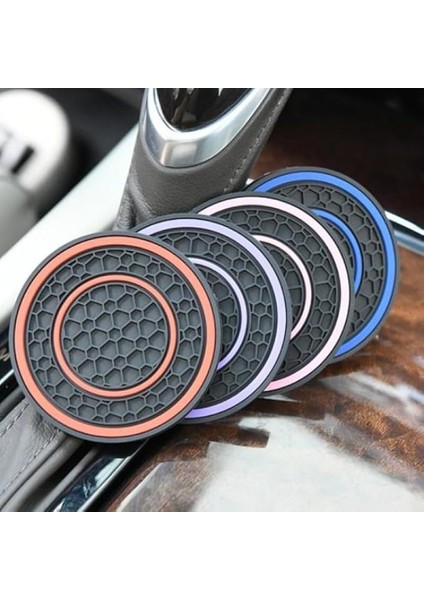 Içi Içecek Tutucu Mat, Ikili Set, Bardak Altlığı