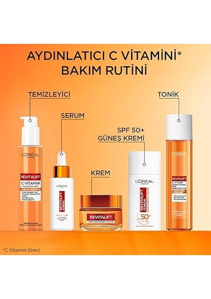 Paris Revitalift C Vitamini Gözenek Görünümü Karşıtı Peeling Etkili Tonik modelleri