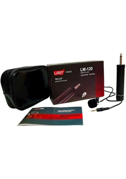 LM-120 Kablolu Ultra Hassas Cami Yaka Mikrofonu modelleri