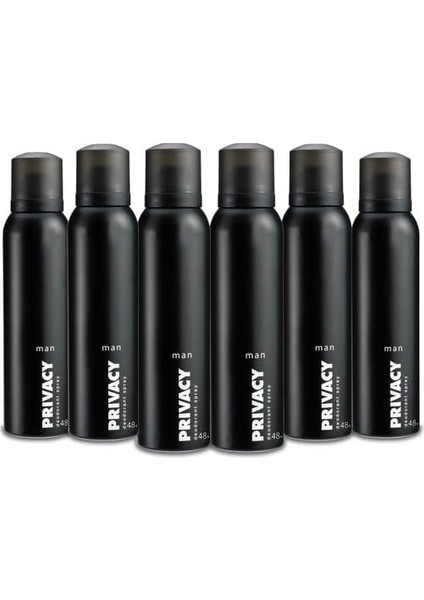 Men Deodorant 6X150ML