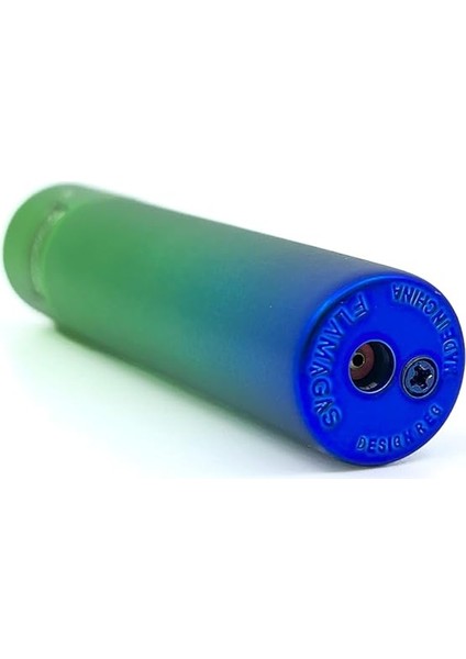 Özel Kutusunda Metal Çakmak - Yeşil/mavi Spektrum Mat modelleri