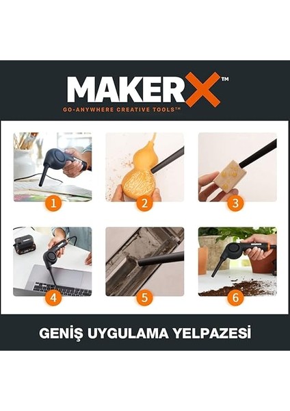 WX747.9 Makerx 20V Kömürsüz Profesyonel Mini Üfleyici fırsatları