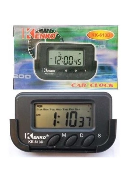 Kenko KK-613D Dijital Küçük Masa-Araba Saati-Alarm-Kronometre fiyatları