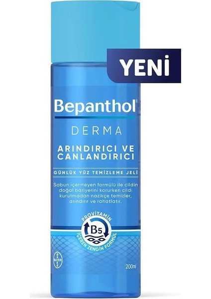 Derma Arındırıcı ve Canlandırıcı Günlük Yüz Temizleme Jeli (200 Ml)
