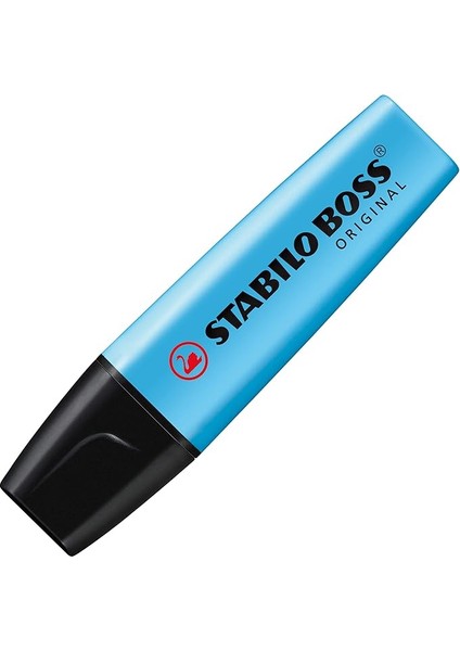 70/31 Boss Original Marker Işaretleme Kalemi, 2 mm ve 5 mm Uç, Mavi