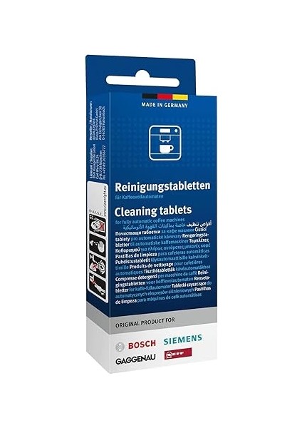3 x 10 Temizleme Tableti Siemens Temizleme Tabletleri Kahve Makinesi 310575 00310575 311769 00311769 TZ8001 TCZ8001 TCZ6001 TZ60001 Clean Protect fiyatları