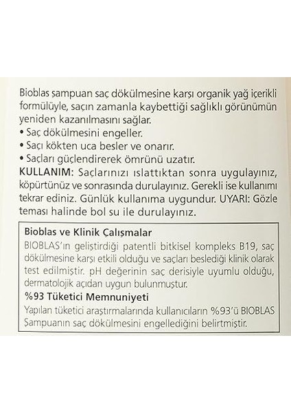 Botanic Oils Saç Dökülmesine Karşı Isırgan Yağlı Şampuan (360 Ml) modelleri