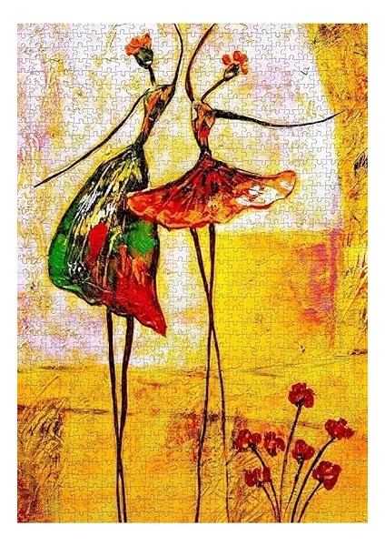 Puzzle 1000 Parça Dans Eden Balerinler modelleri