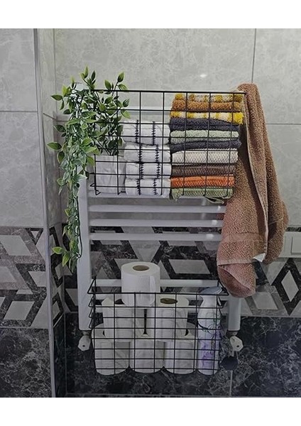 Dolap Içi Düzenleyici 1 Adet Kanguru Raf 1 Adet Çok Amaçlı Sepet fiyatları