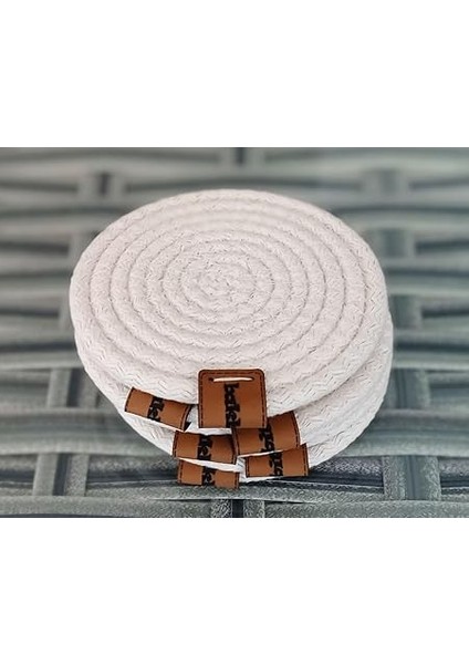 Adet Hasır Bardak Altlığı Çay Kahve Fincan Altlığı Krem fiyatları