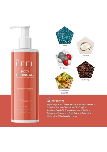 Ceel Selülit ve Çatlak Karşıtı Bölgesel Incelme ve Sıkılaştırıcı Jel (Soğuk Lipoliz) 250 ml modelleri