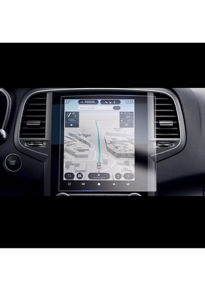 Case Multimedya 9h Nano Ekran Koruyucu 2021-2024 Renault Megane 4 9.3 Inç ile Uyumlu