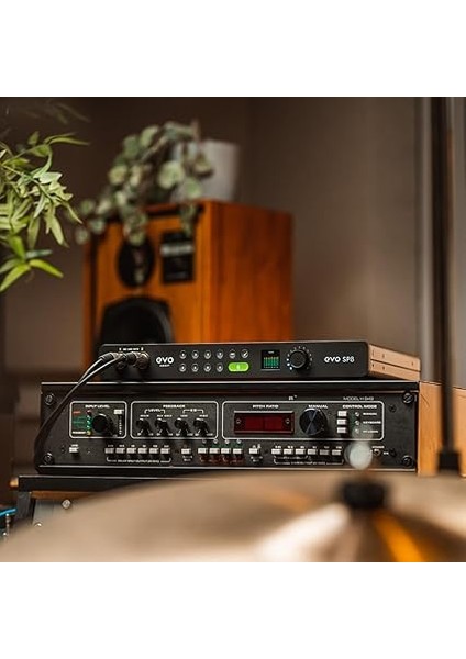 Evo Sp8 8 Kanal Smart Preamp, 2 Jfet Enstrüman Girişi, Ad/da Dönüştürücü ve Yüksek Çözünürlüklü Tft-Lcd Ekranlı, 8-Giriş/8-Çıkış Adat I/o Genişletici fırsatları