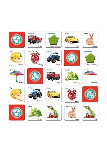 Toys Match Up Eşleştirme Kartları Eğitici Geliştirici Oyun Eşleme Kart fiyatları