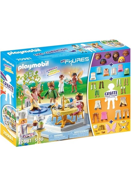 70981 Figürlerim: Sihirli Dans, Koleksiyon Ürünleri Karışımı ve Eşleştirme Figürleri, Eğlenceli Yaratıcı Rol Yapma, Oyun Setleri 4 Yaş ve Üzeri Çocuklar Için Uygundur