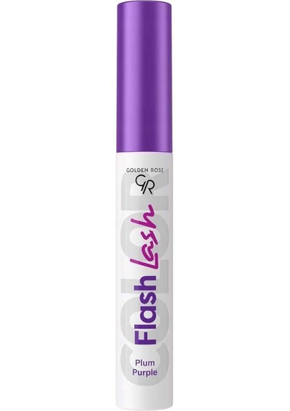 Rose Flash Lash Colered Mascara No: 07 Plum Purple - Renkli Maskara