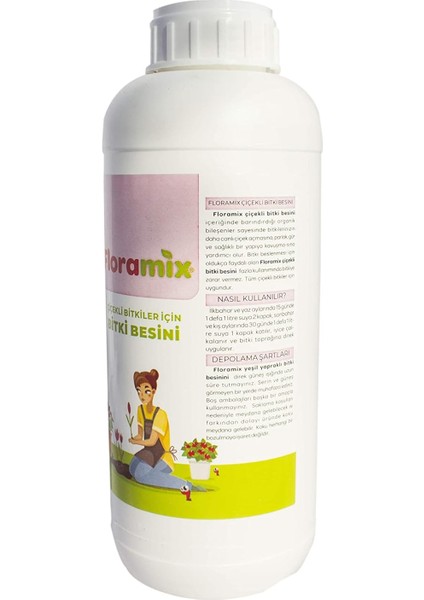 Çiçekli Bitkiler Için Özel Organik Bitki Besini 1 Litre fiyatları