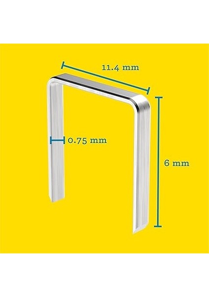 5000741 Blister Ambalaj, 2130 Zımba Teli 53/6 Mm, Galvanizli, 2.13 M fiyatları