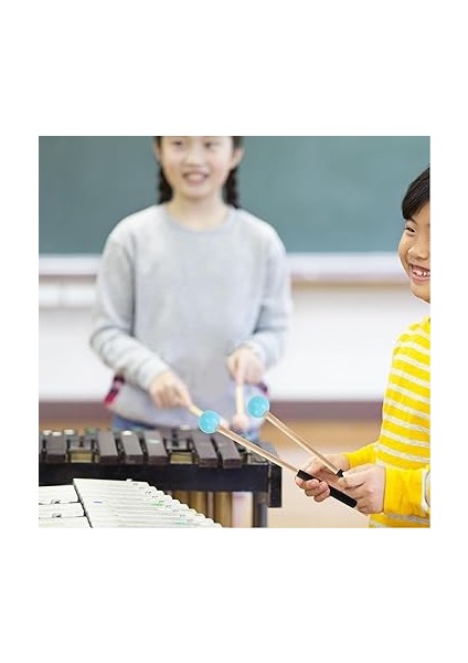 Vurmalı Tokmak Kauçuk Tokmak Vurmalı Ksilofon Çan Tokmakları Vurmalı Çalgı Aksesuarları (Blue) indirimleri