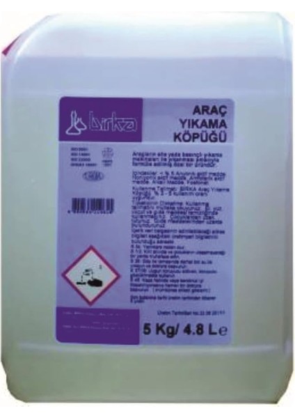 Araç Yıkama Köpüğü 5 Kg.