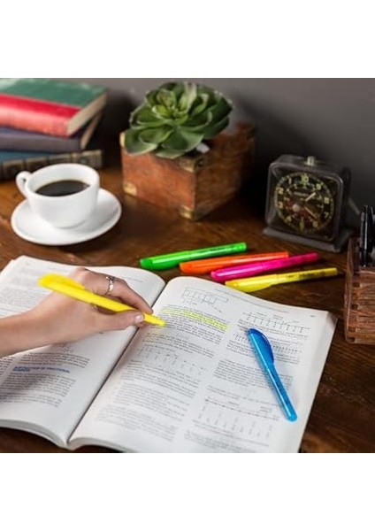 Intensity Marking Highlighter Fosforlu Kalem 5'li Blister Karışık Renkler, Floresan Su Bazlı Mürekkep fiyatları