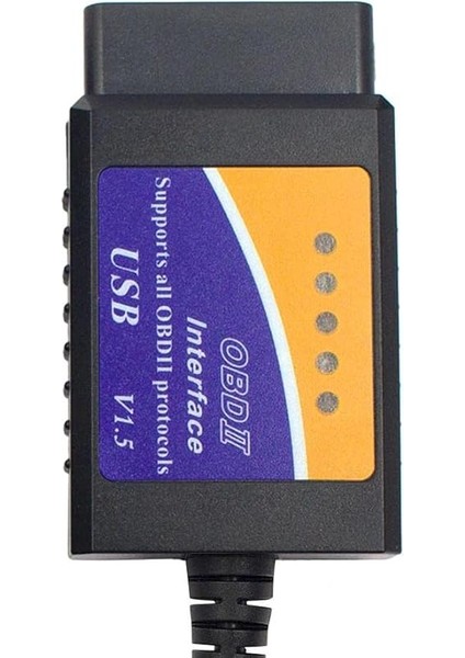Obd2 Kablolu USB Girişli Araç Oto Arıza Tespit Cihazı V1.5 fırsatları