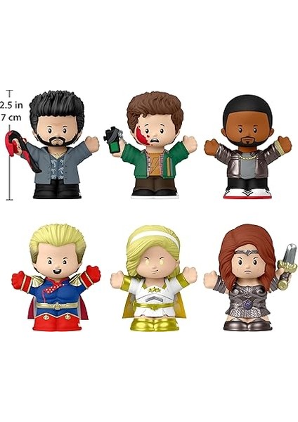 Little People Collector™ The Boys Yetişkinler ve Hayranlar Için Little People Collector Özel Seri Seti ve 6 Figür HVG72 indirimleri