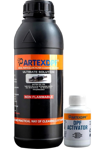 – Dizel Partikül Filtre ve Katalizör Temizleyici Set