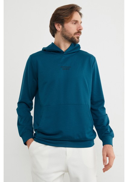 Mountaın Range Yazı Baskılı Kapüşonlu Sweatshirt fiyatları