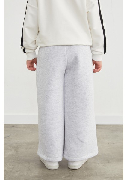 3 Iplik Yanları Şeritli Beli Lastikli Kız Çocuk Eşofman Altı fırsatları