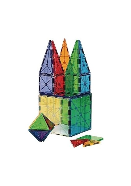 Magna Tiles Clear Colors 100 Parça Manyetik LEGO fiyatları