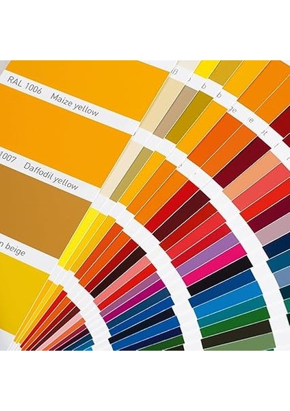 K7 Renk Yelpazesi, 215 Renk, Parlak, 8 Dilde fırsatları