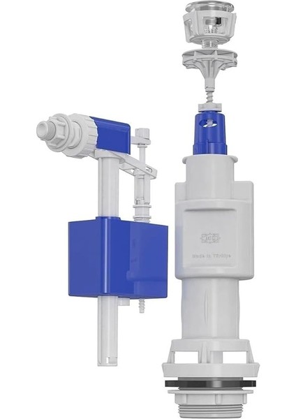 Girişli Su Tasarruflu Basmalı Klozet Rezervuar Iç Takımı