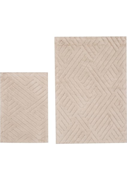 Concept Milan 2'li Banyo Paspas Seti Bej