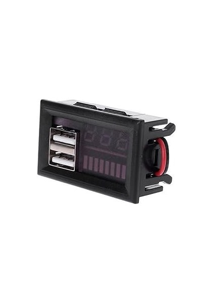 Dijital Voltmetre, USB Çıkışlı Akü Göstergeli, Dc 12VOLT Aküler Için, fiyatları