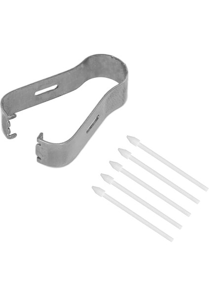 Samsung Galaxy Tab Ile Uyumlu S7/s9/s8+/s9 Ultra /NOTE10/NOTE10+/NOTE20 Kalem Ucu 5li Paket Beyaz