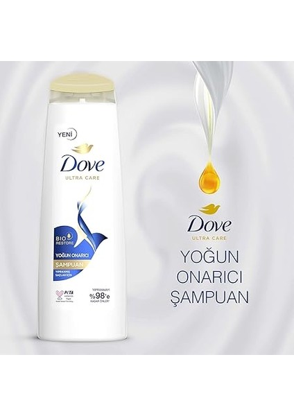 Ultra Care Saç Bakım Şampuanı Yoğun Onarıcı Yıpranmış Saçlar Için 400 ml indirimleri